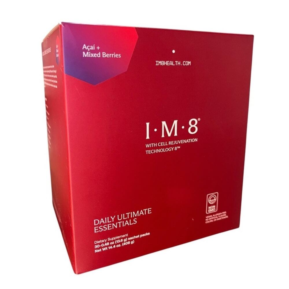 IM8 Daily Ultimate Essentials All-in-One Multivitamin – 30 Servings, Travel Pack